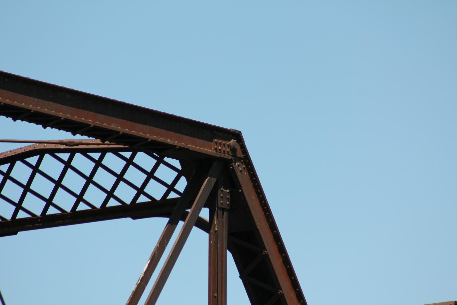 Upper angle connection, span #3